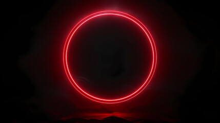 Showing vibrant glowing circles