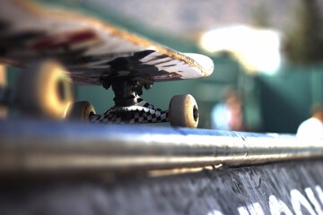 Skateboard close up - Photografy exam