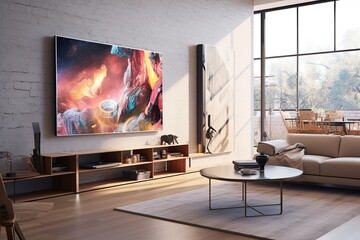 Augmented Reality Entertainment Center Wall Art: Creative AR Displays in Modern Decor