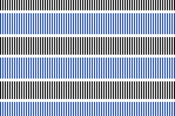 Short vertical blue and black lines alternate in rows to form a texture.