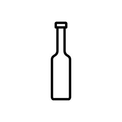 Bottle icon vector. bottle vector icon