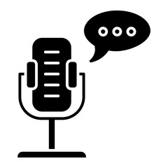 conversation podcast icon