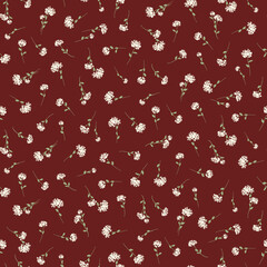 Cute floral pattern perfect for textile design,