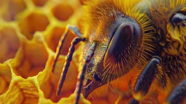 The Complex Intricacies of Working Bees on Honeycombs, generative ai