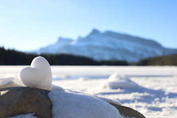 snow heart