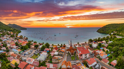 Les Anses d'Arlet Bay on the Caribbean Island Martinique