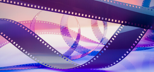 film strip for color film background banner - 745472656