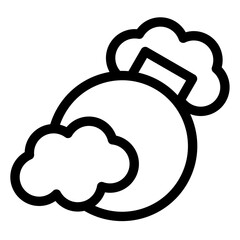 smoke bomb icon 