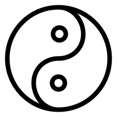 yin yang icon 