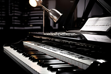 The Artistic Fusion of Melody and Technology: A Glimpse into a Musician's Studio