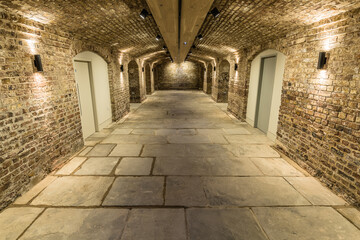 Obraz premium Modern brick work arch contemporary meeting room