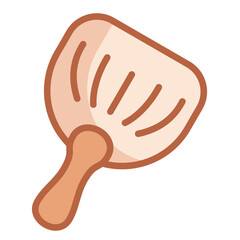 Obraz premium Hand Fan Icon