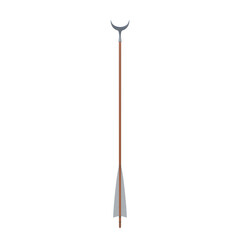 Archer's Arrow isolated on white