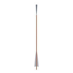 Archer's Arrow isolated on white