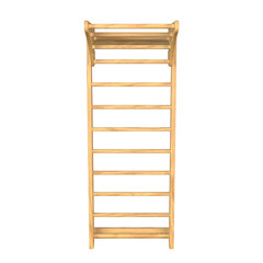 Gymnastic Wall isolated on white