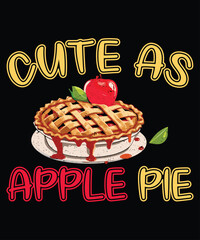 National Pie Day T-Shirt, Pie Day Typography T-Shirt Print Template