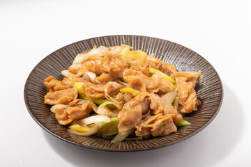 鶏はらみのねぎ焼き