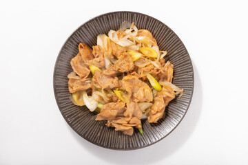 鶏はらみのねぎ焼き