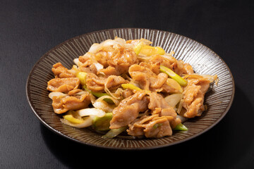 鶏はらみのねぎ焼き