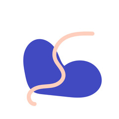 Abstract shapes vector decor