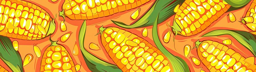 cute corn background