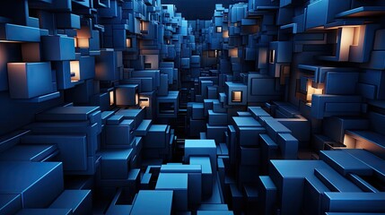 Obraz premium abstract modern luxury blue background for modern wallpapers background