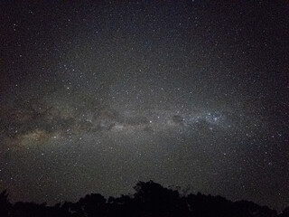 Fototapeta na wymiar Milky way stardust