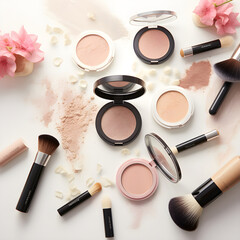 Sophisticated H&M Beauty Products Display: Makeup Essentials for Every Beauty Enthusiast
