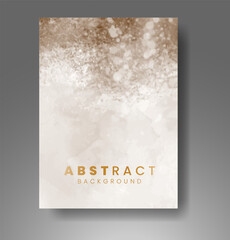 Cards with watercolor background. Design for your cover, date, postcard, banner, logo.