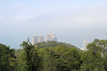 Fototapeta na wymiar a Lung Fu Shan Country Park, Hong Kong