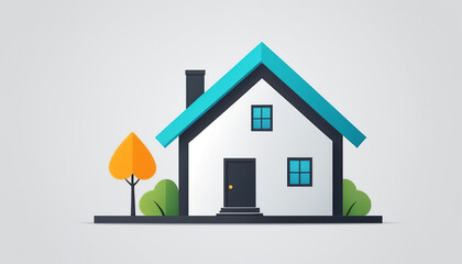 3D House Icon: A Fresh Take on Real Estate Imagery