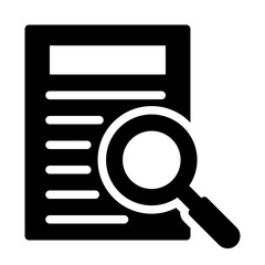 Audit of accounting icon