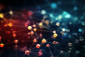 Versatile Network connections. World global link. Generate Ai