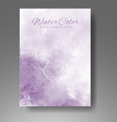 Cards with watercolor background. Design for your cover, date, postcard, banner, logo.