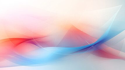 illustration abstract colorful background with waves_4