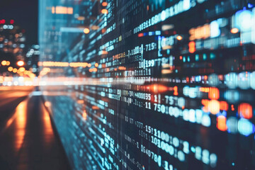 digital data technology background 