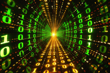 binary code background