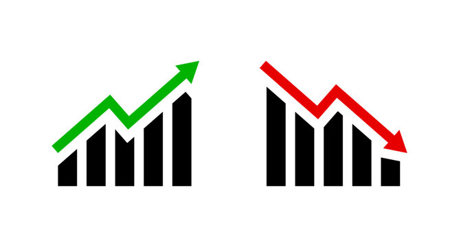 Growing and declining graph