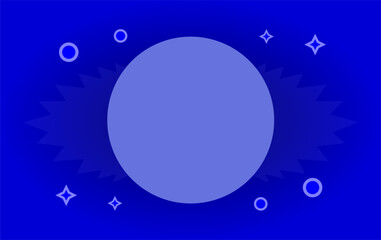 sleek navy blue background, seamlessly blending abstract elements, shadows, and gradients. This artistic banner, void of any human presence, perfectly captures the essence of technology and social 