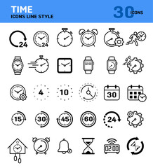 시계 시간 아이콘