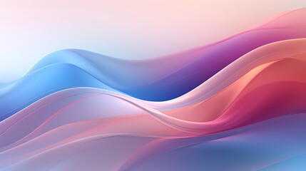 illustration abstract colorful background with waves_10