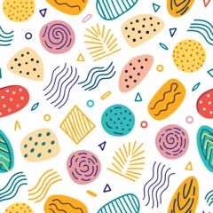 Rollo Easter Fish and Egg Seamless Pattern © salvia0391