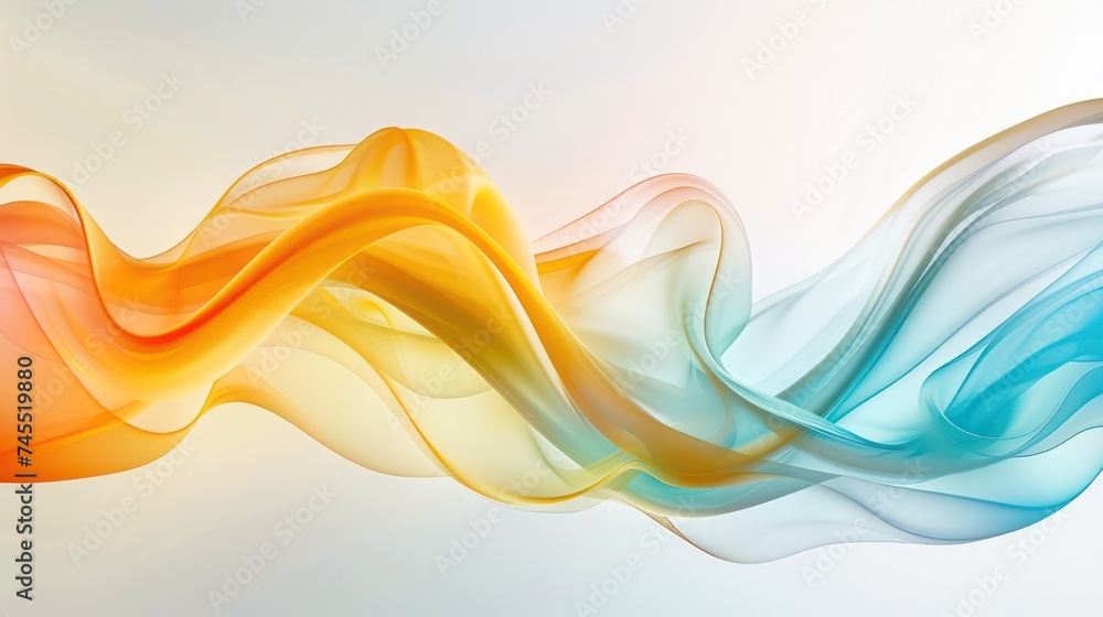 Poster a minimalist modern backdrop featuring dynamic waves in an abstract design