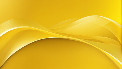Yellow abstract wave background