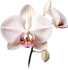 Fototapeta na wymiar beautiful orchids flower isolated on white or transparent background,transparency 