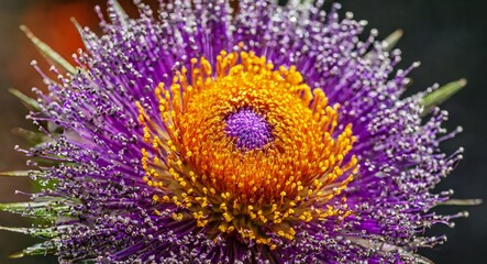 Obraz premium デジタルの花