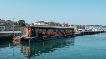 Obraz premium Portland Dock, Dorset, United Kingdom