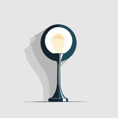 light bulb icon on white
