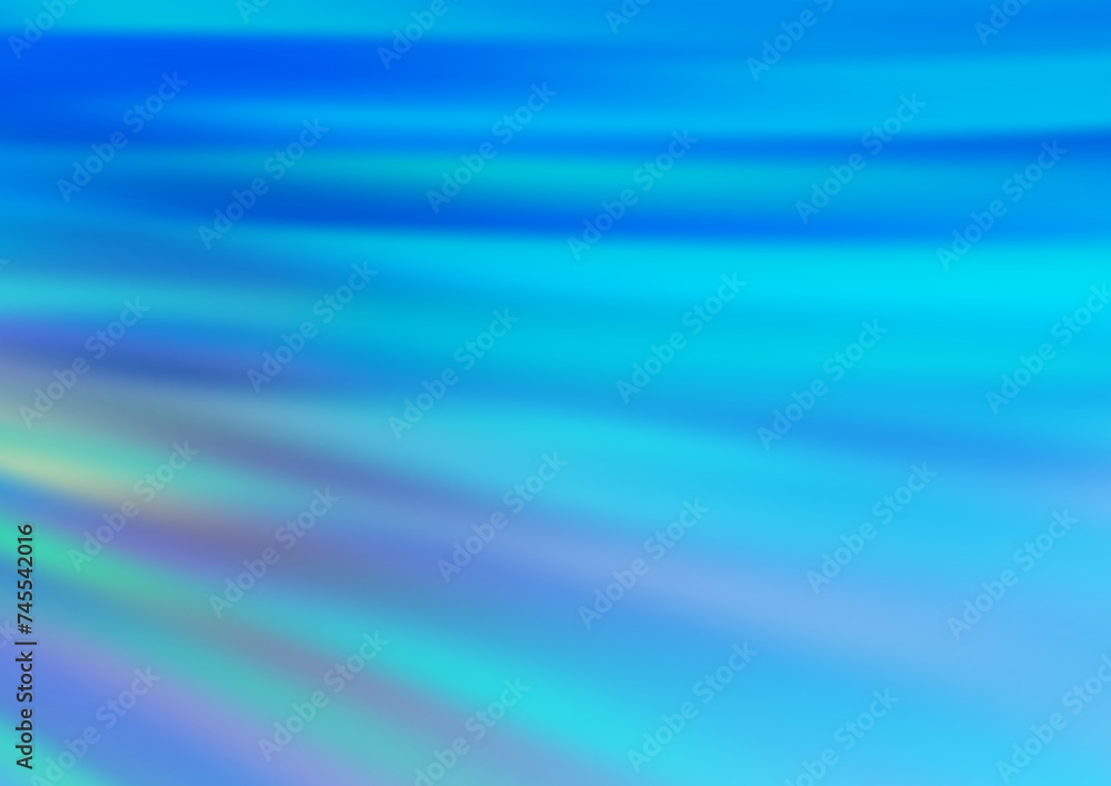 Aufkleber light blue vector pattern with curved circles.