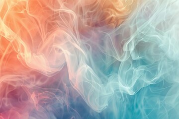 Obraz premium Soft and ethereal abstract background with light pastel colors Creating a calm and dreamy atmosphere